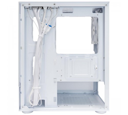 Корпус 1stPlayer Mi2-A-WH-2F7R-W-1F7-W White без БЖ