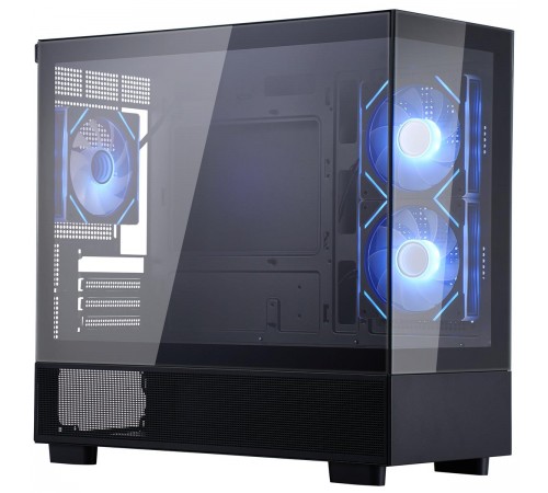 Корпус 1stPlayer Mi5-BK-2FC7R-1FC7 Black без БЖ