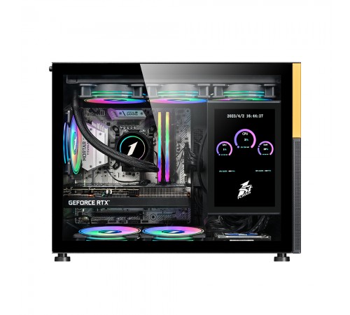 Корпус 1stPlayer Mi6-EV Black без БЖ