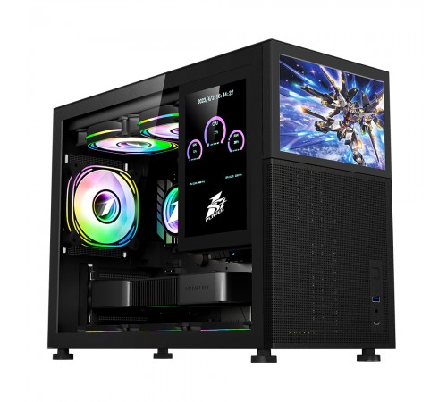 Корпус 1stPlayer Mi6-EV Black без БЖ
