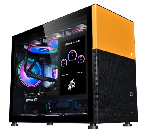 Корпус 1stPlayer Mi6-EV Black без БЖ