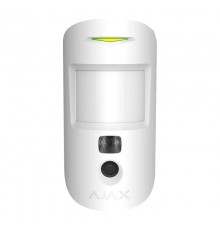 Бездротовий оповіщувач руху з камерою Ajax MotionCam HDR (PhOD) Jeweller White