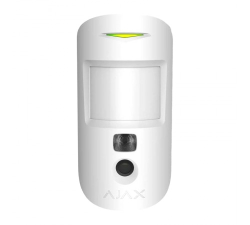 Бездротовий оповіщувач руху з камерою Ajax MotionCam HDR (PhOD) Jeweller White