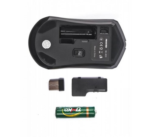 Миша бездротова Maxxter Mr-403 Black