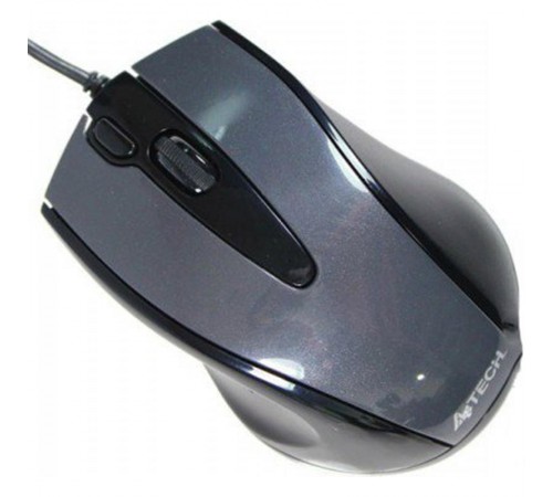 Миша A4Tech N-500F-1 Glossy Grey V-Track
