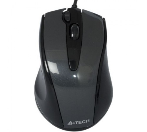 Миша A4Tech N-500F-1 Glossy Grey V-Track