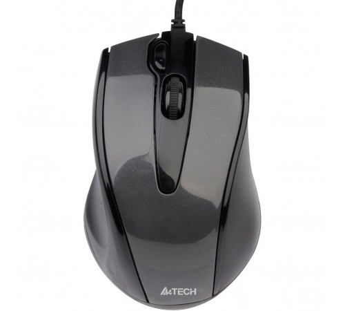 Миша A4Tech N-500F-1 Glossy Grey V-Track