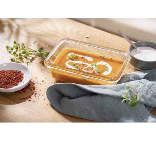Форма універсальна з кришкою Tefal MasterSeal glass 0.7 л (N1040610) Форма універсальна з кришкою Tefal MasterSeal glass 0.7 л (N1040610)