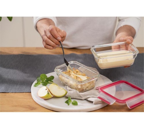Форма для запікання Tefal MasterSeal Glass з кришкою 1.3 л (N1041010) Форма для запікання Tefal MasterSeal Glass з кришкою 1.3 л (N1041010)