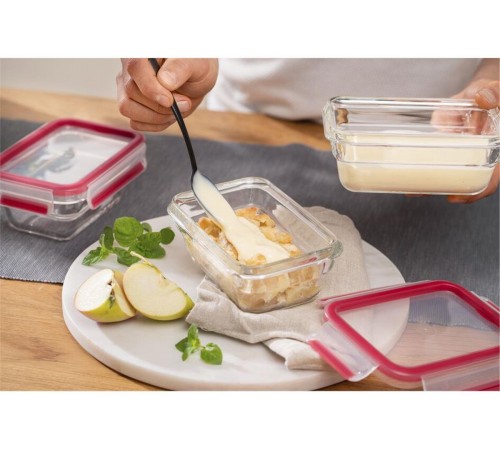 Форма для запікання Tefal MasterSeal Glass з кришкою 1.3 л (N1041010) Форма для запікання Tefal MasterSeal Glass з кришкою 1.3 л (N1041010)