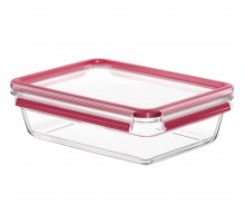 Форма для запікання Tefal MasterSeal Glass з кришкою 2 л (N1041110)