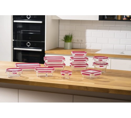 Форма універсальна з кришкою Tefal MasterSeal glass 0.8 л (N1041410) Форма універсальна з кришкою Tefal MasterSeal glass 0.8 л (N1041410)