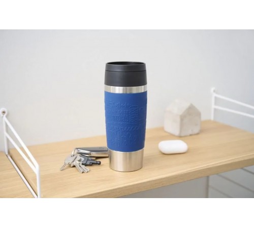 Термочашка Tefal Travel Mug Classic 360 мл Blue (N2020310)