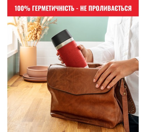 Термочашка Tefal Travel Mug Classic 360 мл Red (N2020410)