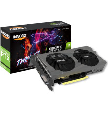 Вiдеокарта GF RTX 3050 6GB GDDR6 Twin X2 V2 Inno3D (N30502-06D6-1880VA60)