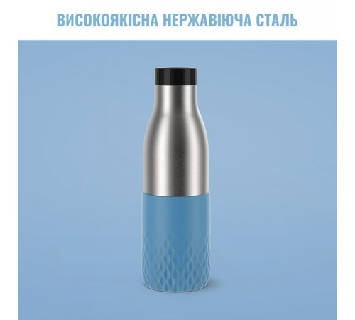 Термопляшка Tefal Bludrop soft touch 500 мл (N3110710) Термопляшка Tefal Bludrop soft touch 500 мл (N3110710)