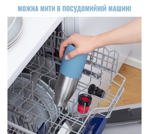 Термопляшка Tefal Bludrop soft touch 500 мл (N3110710) Термопляшка Tefal Bludrop soft touch 500 мл (N3110710)