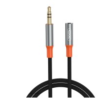 Аудио-кабель XO AUX 3.5 мм - AUX 3.5 мм 1 м Black (NB-R269A.black)