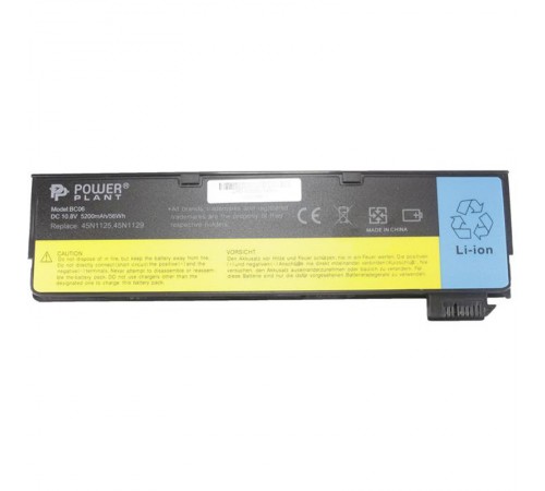 АКБ PowerPlant для ноутбука Lenovo ThinkPad T440 (45N1127) 10.8V 5200mAh (NB00000252)