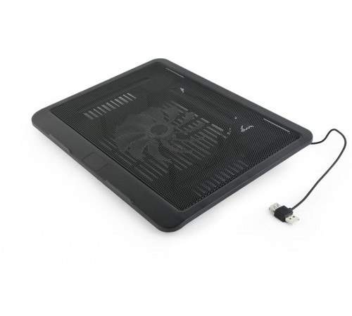 Охолоджуюча підставка для ноутбука Gembird NBS-1F15-04 Black 15.6"