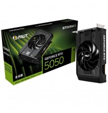 Відеокарта GF RTX 5050 8GB GDDR6 StormX Palit (NE65050019P1-GB2070F)