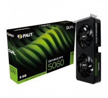 Відеокарта GF RTX 5060 8GB GDDR7 Dual Palit (NE75060019P1-GB2063D)