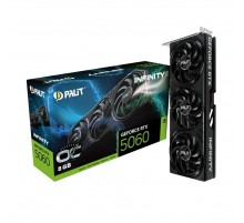 Відеокарта GF RTX 5060 8GB GDDR7 Infinity 3 OC Palit (NE75060T19P1-GB2063S)