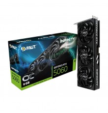 Відеокарта GF RTX 5060 8GB GDDR7 Infinity 3 OC Palit (NE75060T19P1-GB2063S)