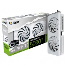 Відеокарта GF RTX 5060 Ti  8GB GDDR7 White OC Palit (NE7506TU19P1-GB2062M)