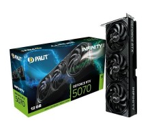 Відеокарта GF RTX 5070 12GB GDDR7 Infinity 3 Palit (NE75070019K9-GB2050S)