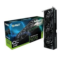 Відеокарта GF RTX 5070 12GB GDDR7 Infinity 3 OC Palit (NE75070S19K9-GB2050S)