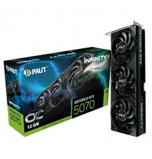 Відеокарта GF RTX 5070 12GB GDDR7 Infinity 3 OC Palit (NE75070S19K9-GB2050S)