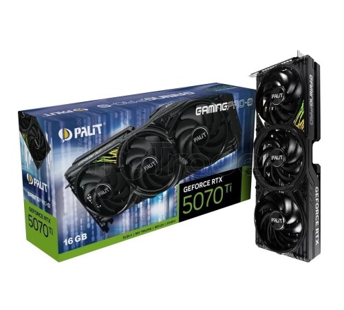 Відеокарта GF RTX 5070 Ti 16GB GDDR7 GamingPro-S Palit (NE7507T019T2-GB2031U) Відеокарта GF RTX 5070 Ti 16GB GDDR7 GamingPro-S Palit (NE7507T019T2-GB2031U)