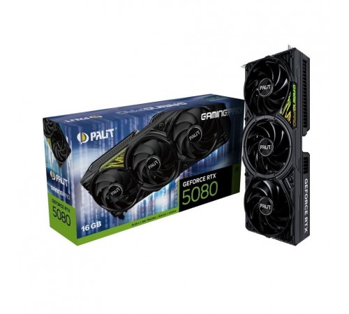 Відеокарта GF RTX 5080 16GB GDDR7 GamingPro V1 Palit (NE75080019T2-GB2031Y)
