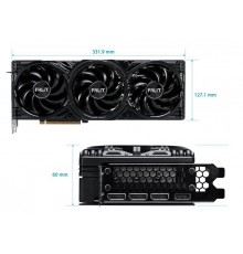 Відеокарта GF RTX 5080 16GB GDDR7 GamingPro OC V1 Palit (NE75080S19T2-GB2031Y)