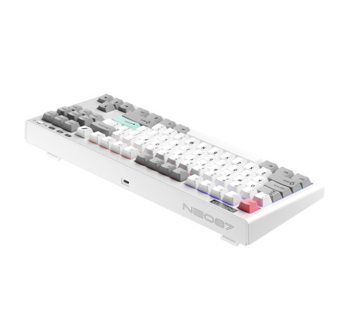 Клавіатура бездротова 1stPlayer NEO87 Wireless Frostwave (NEO87-FW-TLD)