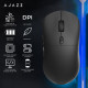 Миша бездротова Ajazz x Nacodex NJ07 MC Black (NJ07-MC-B)