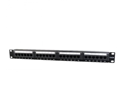 Патч-панель Cablexpert (NPP-C524CM-0011) 19" 24 порти, UTP, cat.5e