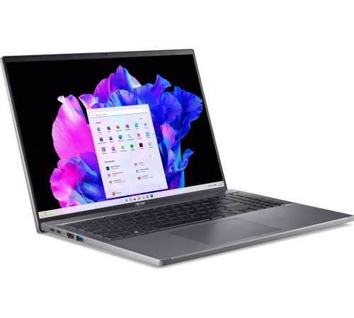 Ноутбук Acer Swift Go 16 SFG16-71-77BJ (NX.KVZEU.004) Steel Gray Ноутбук Acer Swift Go 16 SFG16-71-77BJ (NX.KVZEU.004) Steel Gray