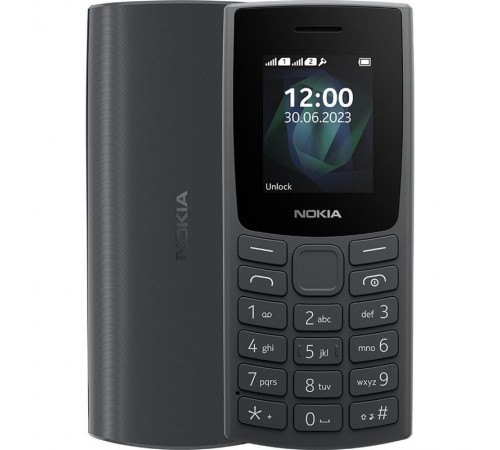 Мобільний телефон Nokia 105 2023 Dual Sim Charcoal