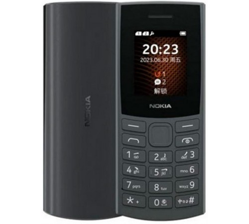 Мобільний телефон Nokia 105 2023 Single Sim Charcoal