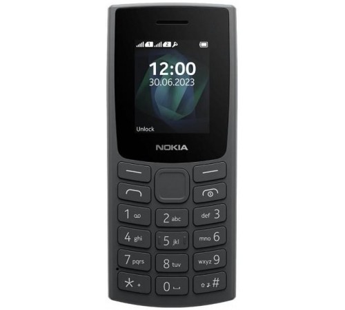 Мобільний телефон Nokia 105 2023 Charcoal (no charger)