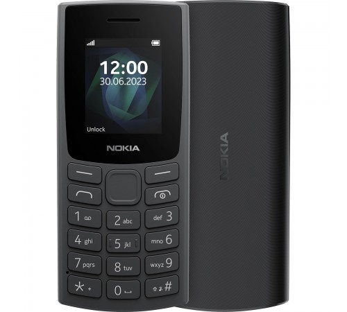 Мобільний телефон Nokia 105 2023 Charcoal (no charger)