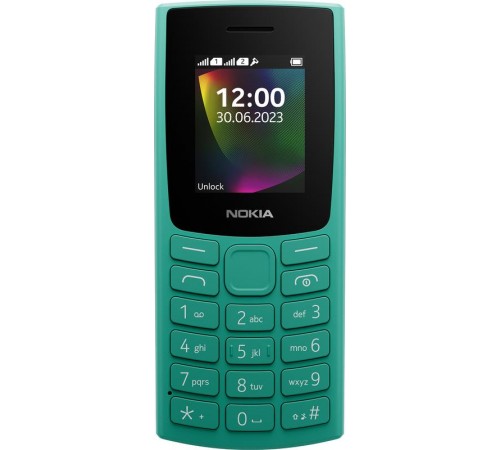 Мобільний телефон Nokia 106 2023 Dual Sim Green