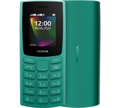 Мобільний телефон Nokia 106 2023 Dual Sim Green