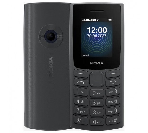 Мобільний телефон Nokia 110 2023 Dual Sim Charcoal