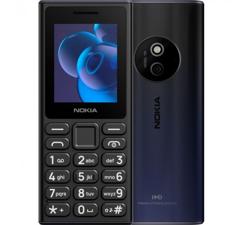 Мобільний телефон Nokia 110 2024 DS Black
