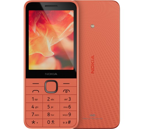 Мобiльний телефон Nokia 215 4G 2024 Dual Sim Peach