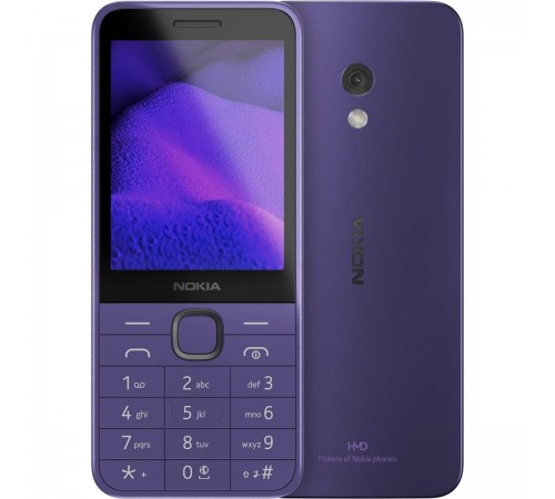 Мобiльний телефон Nokia 235 4G 2024 Dual Sim Purple