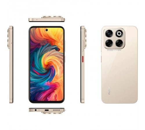 Смартфон ZTE Nubia V70 8/256GB Gold Смартфон ZTE Nubia V70 8/256GB Gold